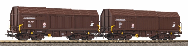 PIKO 28317 - H0 - 2-tlg. Set Teleskopwagen, ÖBB, Ep. IV